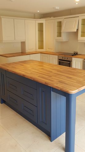 hand painted kitchens